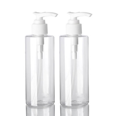 doldurulabilir Şampuan Saç Kremi Dispenser Şişeleri, 250ml Kare Losyon Pompa Şişeleri