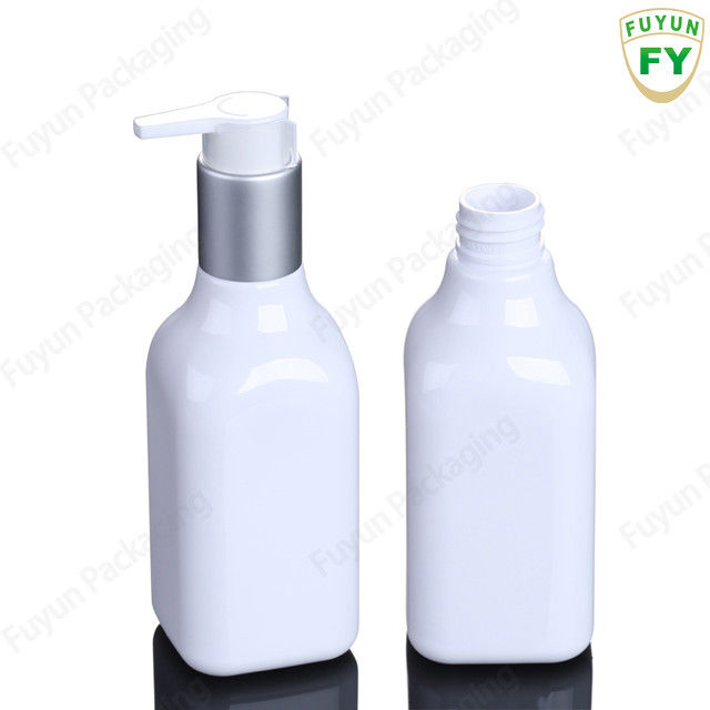 Kare 0.2L Şampuan Pompası Dispenseri Şişesi Kozmetik Ambalajı