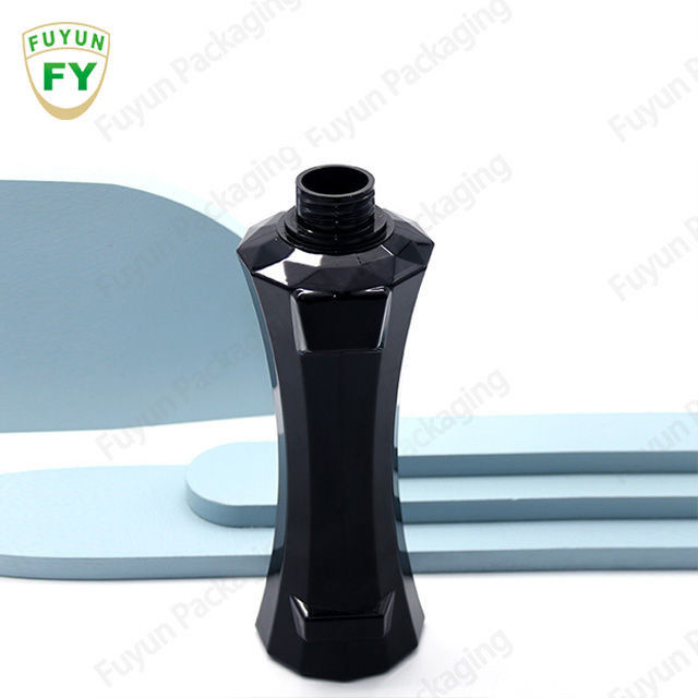 Benzersiz 120ml 450ml Siyah Şampuan Dispenseri Şişesi PET PETG Plastik