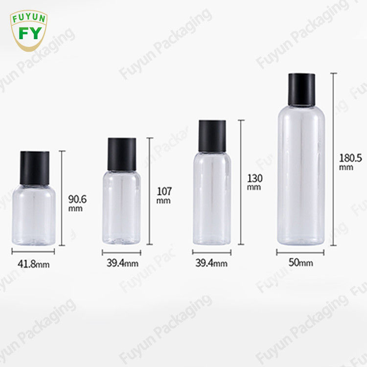 50ml/100ml/150ml/250ml toner kapları ambalaj kozmetik için kozmetik plastik PET şişe