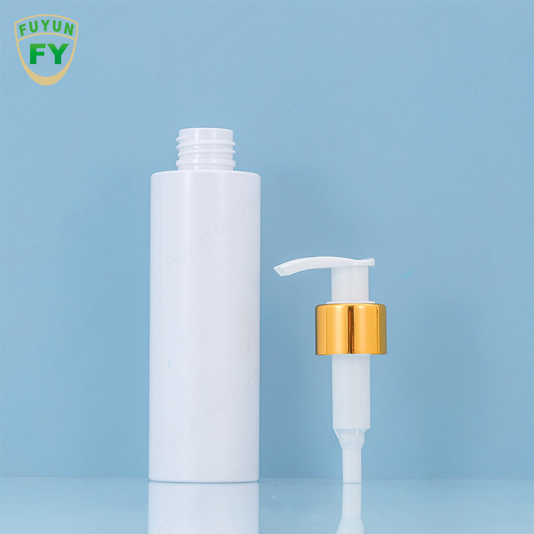 Özel PET Plastik Şampuan Şişesi 250ml Saç Yağı Paketleme Dispenseri Pompasının Değiştirilmesi