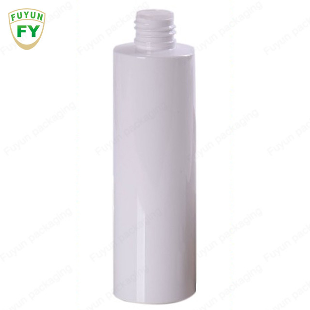Şerit Vidalı Kapaklı 200ml Beyaz Renkli Toner Sıvı Plastik Şişe