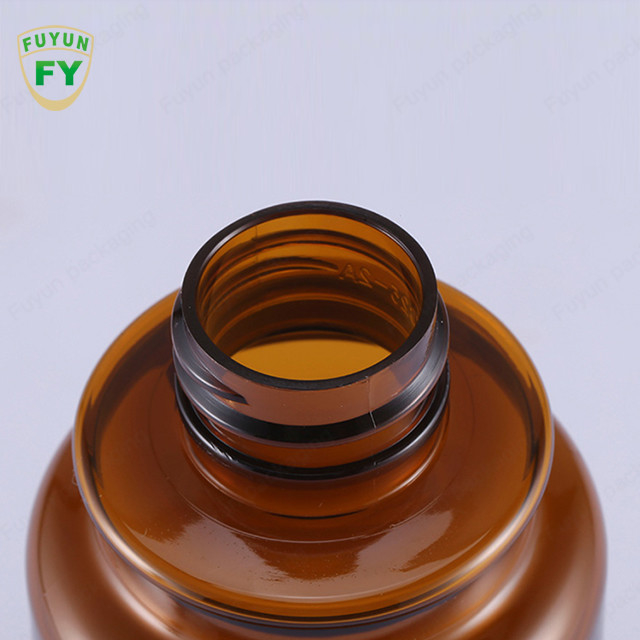 170ml Cilt Bakımı Amber Toner Losyon Plastik Pompa Şişeleri