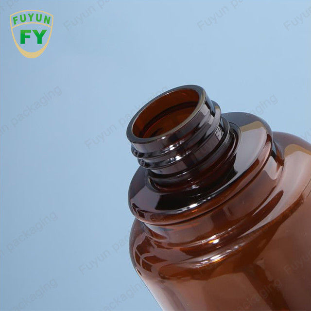 Fuyun 40ml 60ml Amber Cilt Bakımı Plastik Pompa Şişeleri Sürekli Sprey