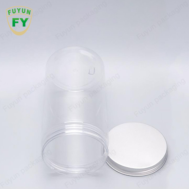 30ml 40ml 150ml Alüminyum Kapaklı Gıda Sınıfı Şeffaf Plastik Ambalaj Kavanozları