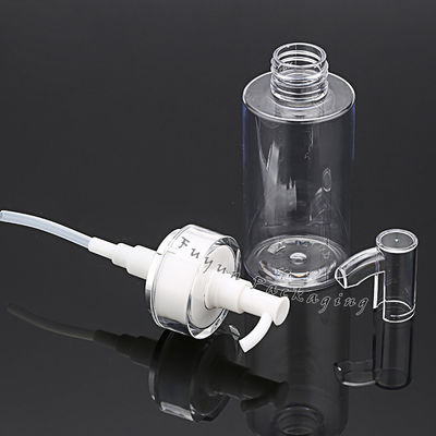 Boş 200ml Plastik Pompa Dispenseri Şişeleri Şeffaf Şişe Rengi