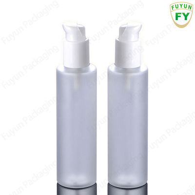 Boş 200ml mat PET plastik şampuan yıkama el losyonu pompa şişesi