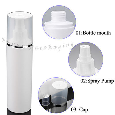 El Dezenfektanı için 180ml Sprey Şişesi, PE boş makyaj sprey şişesi