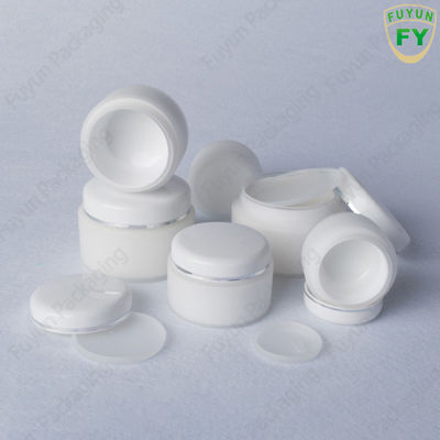 Cilt Bakım Kremi Ambalajı İçin Yuvarlak 15g Plastik Ambalaj Kavanozları