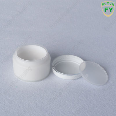 Cilt Bakım Kremi Ambalajı İçin Yuvarlak 15g Plastik Ambalaj Kavanozları