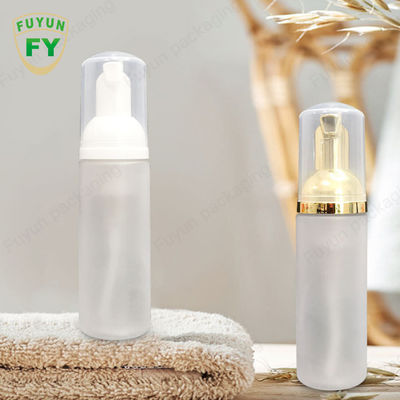 Serigrafi PET Plastik Yüz Köpük Şişe 100ml 120ml 150ml 200ml