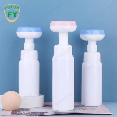 500ml Sabun Köpüğü Pompa Şişesi Kare Boş Pençe Çiçek Başlı şişe