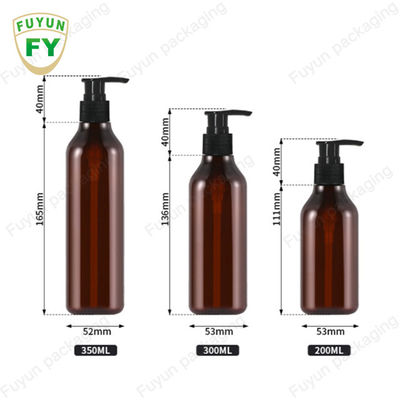 400ml 500ml 600ml Şampuan Pompalı Dispenser Şişe Saç Yağ Kabı