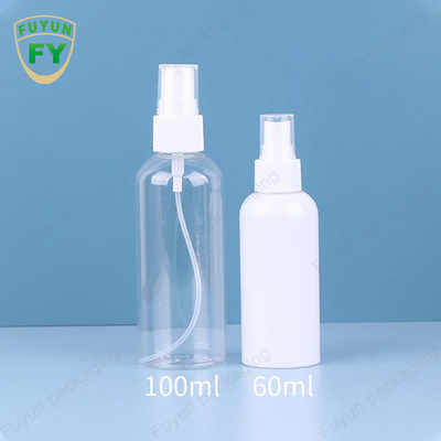 Mini Clear 80ml 100ml Parfüm İnce Mist Plastik Sprey Şişesi