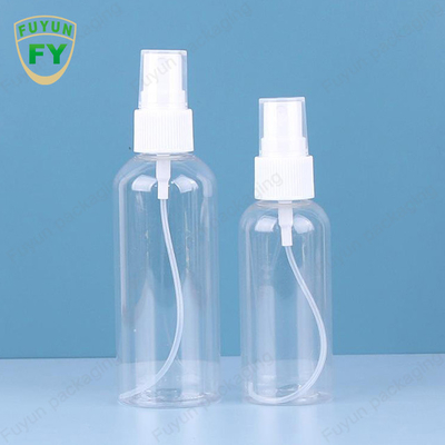 Mini Clear 80ml 100ml Parfüm İnce Mist Plastik Sprey Şişesi