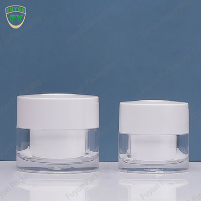 30g 50g Plastik Ambalaj Kavanozları Akrilik Yüz Göz Kremi Dispenser Şişesi