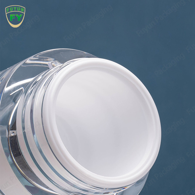 30g 50g Plastik Ambalaj Kavanozları Akrilik Yüz Göz Kremi Dispenser Şişesi