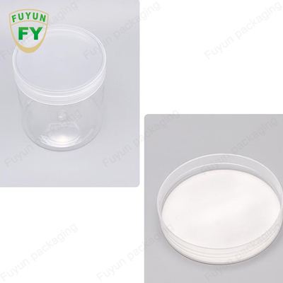 30ml 40ml 150ml Alüminyum Kapaklı Gıda Sınıfı Şeffaf Plastik Ambalaj Kavanozları