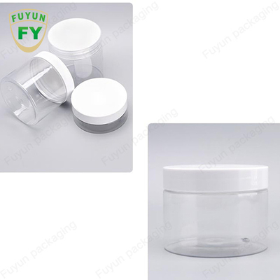 30ml 40ml 150ml Alüminyum Kapaklı Gıda Sınıfı Şeffaf Plastik Ambalaj Kavanozları