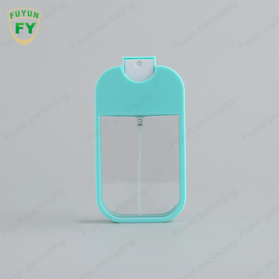 El Dezenfektanı Püskürtücü Mavi Renk için 30ml Plastik Parfüm Sprey Şişesi Cep Boyutu