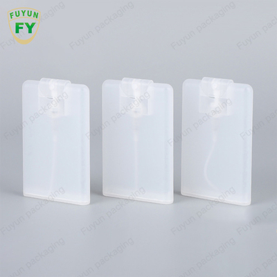 Uçucu Yağ için 10ml 20ml PP Kredi Kartı Sprey Pompa Şişesi