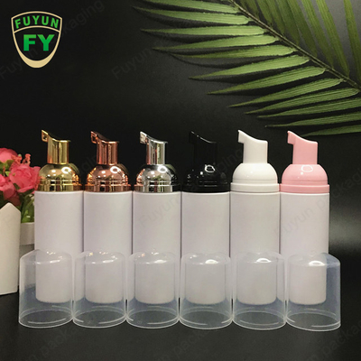 Şeffaf Kapaklı 30ml 50ml 80ml Altın Köpük Pompa Şişesi