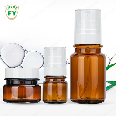 30g 40ml 60ml Serum Plastik Pompa Şişeleri Çift Duvar PET Kavanoz