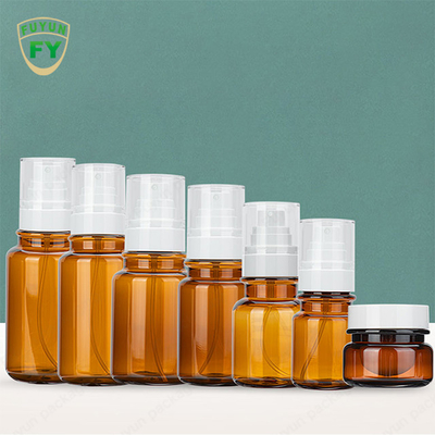30g 40ml 60ml Serum Plastik Pompa Şişeleri Çift Duvar PET Kavanoz