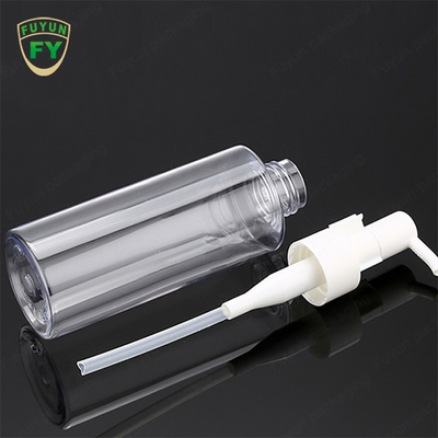 Vücut Yağı için 160ml 200ml Şeffaf PET Plastik Pompa Şişeleri