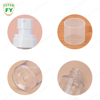 80ml 100ml Cilt Bakımı Kozmetik Sprey Şişesi Düz Omuz