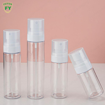 80ml 100ml Cilt Bakımı Kozmetik Sprey Şişesi Düz Omuz