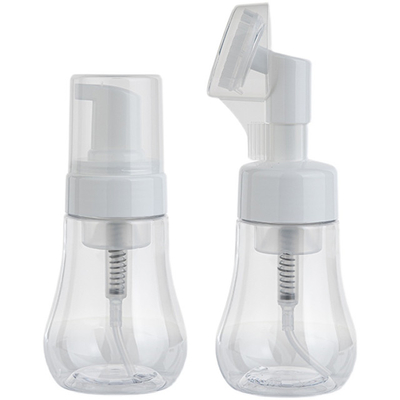 Silikon Fırça Kafalı Sıcak Damgalama 150ml Köpük Pompa Şişesi