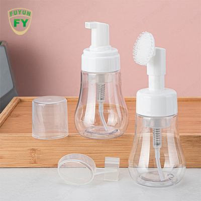 Silikon Fırça Kafalı Sıcak Damgalama 150ml Köpük Pompa Şişesi
