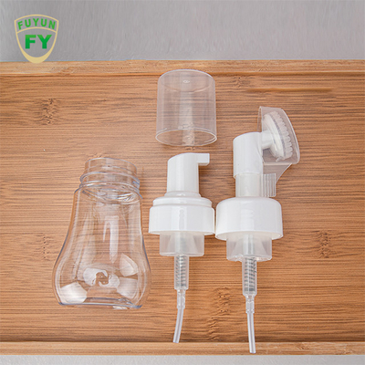 Silikon Fırça Kafalı Sıcak Damgalama 150ml Köpük Pompa Şişesi