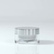 Fuyun 15ml 30ml 50ml gümüş kapaklı plastik akrilik kozmetik kavanoz